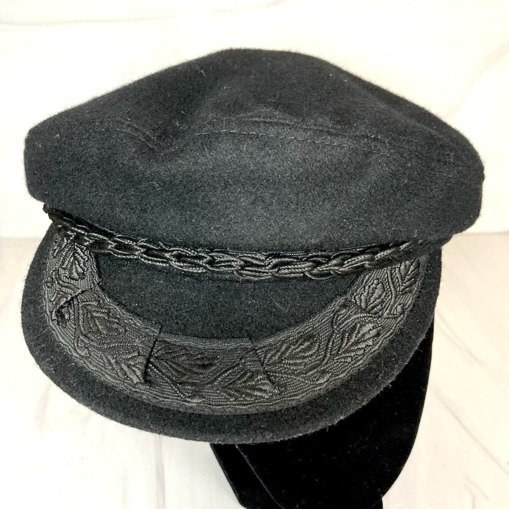 Vintage Greek Fisherman Cap Wool